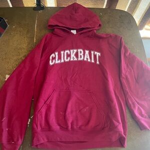 Clickbait sweatshirt